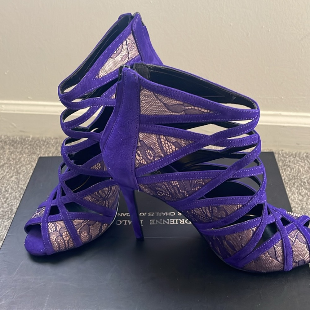 Enzo Angiolini Caged Heels‎ Size 8 4 inch heels - Picture 5 of 5